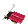 Internal WLAN Bluetooth Network Card Cudy WE9300S PCIe, Wi‑Fi 7 (802.11be) Tri‑band 2.4/5/6 GHz, 5765 Mbit/s, Bluetooth 5.4, external 2x2 antenna