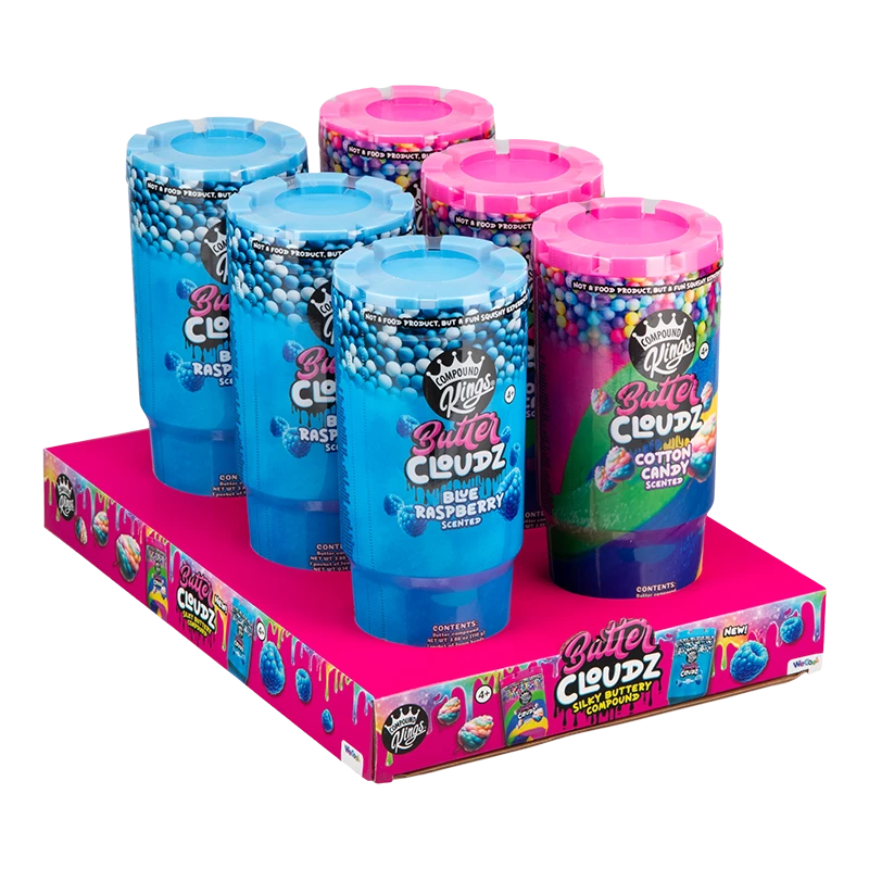 Tumbler WECOOL Butter Cloudz assortment, mixed colors, pack of 6