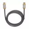 HDMI cable IBOX HD08 2 m, HDMI Type A male–male, HDMI 2.1, silver