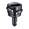 Car Charger Baseus Enjoyment Max 60W with USB‑C and Lightning cables, dual‑port fast charging