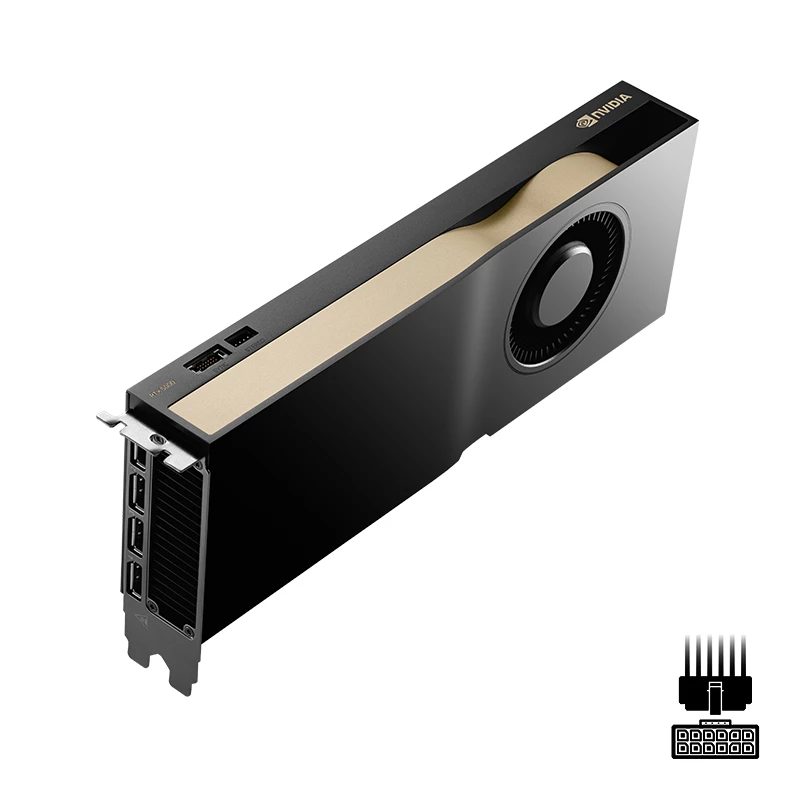 Workstation graphics card PNY RTX 5000 Ada — 32 GB GDDR6, 256-bit, PCIe 4.0, 4x DisplayPort, 250 W