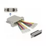 D-Sub 25 pin crimp female to 2 x RJ45 female DeLOCK 66834