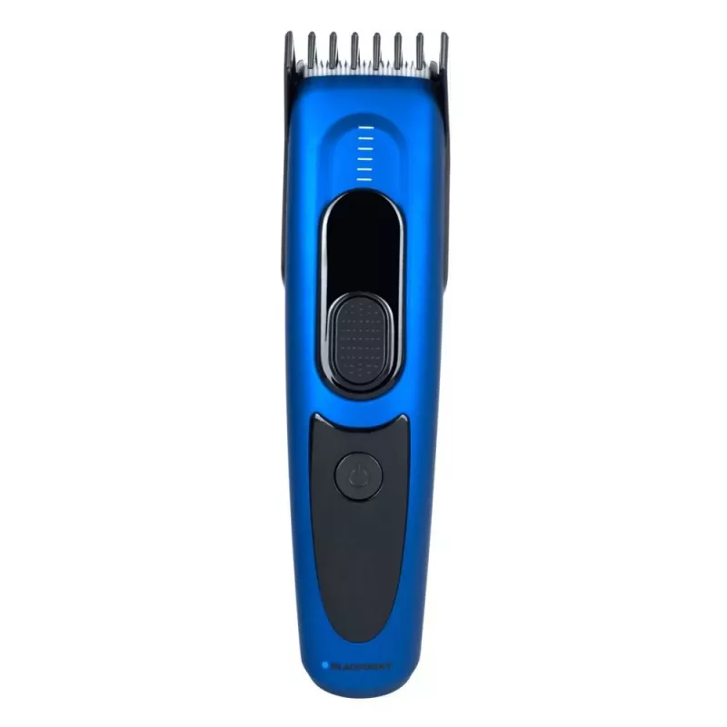 Hair trimmer BLAUPUNKT HCC401 — adjustable 3–24 mm, rechargeable, black/blue