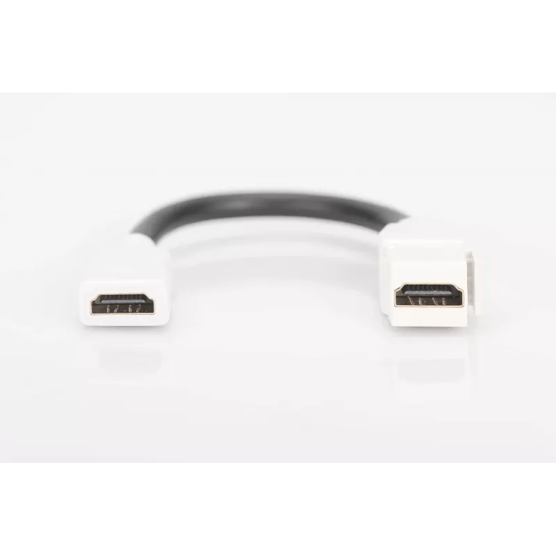 Digitus HDMI 2.0 Keystone Module with 12 cm Cable (Female/Female)