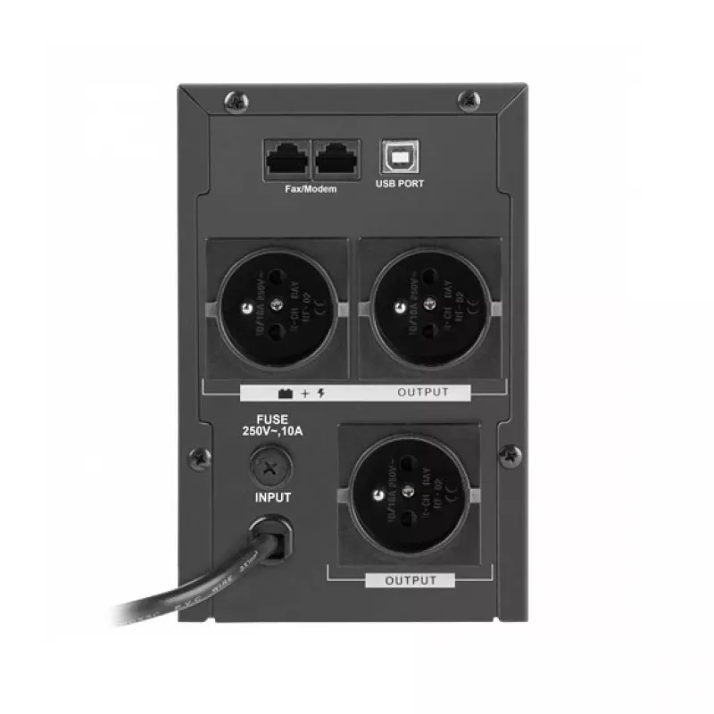 Armac O/1500E/LCD uninterruptible power supply (UPS) Line-Interactive 1.5 kVA 3 AC outlet(s)
