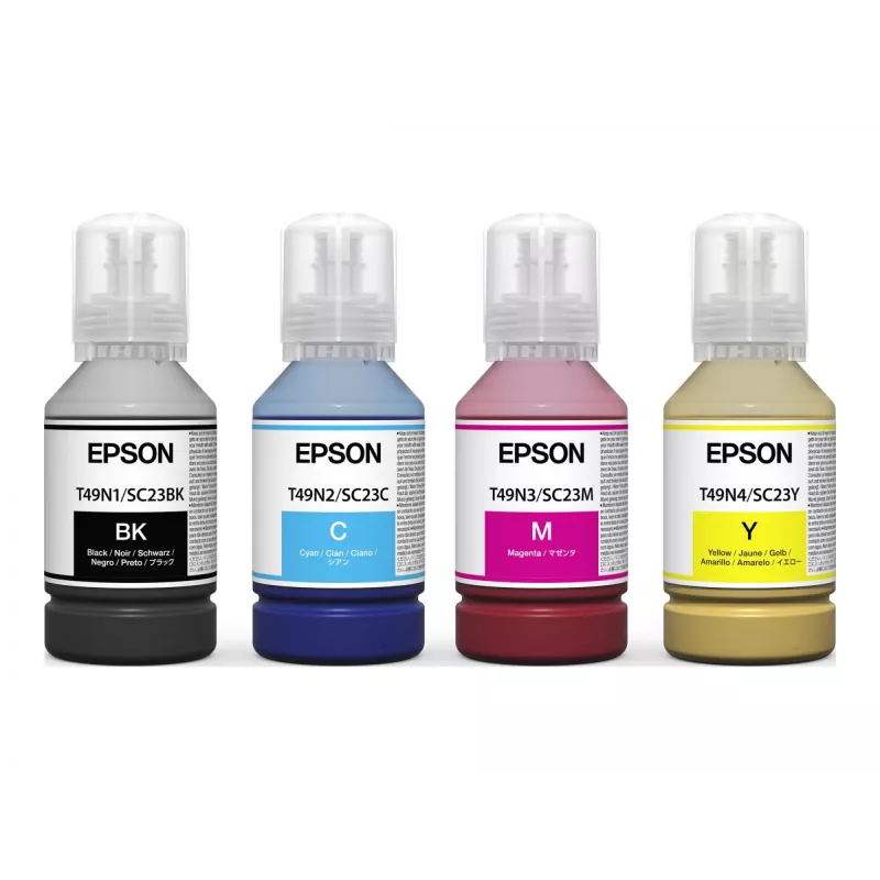 Ink Cartridge Epson Black 140ml for SC-T3100x (Original C13T49H10N)