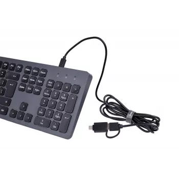 wired keyboard CK-400 black-grey