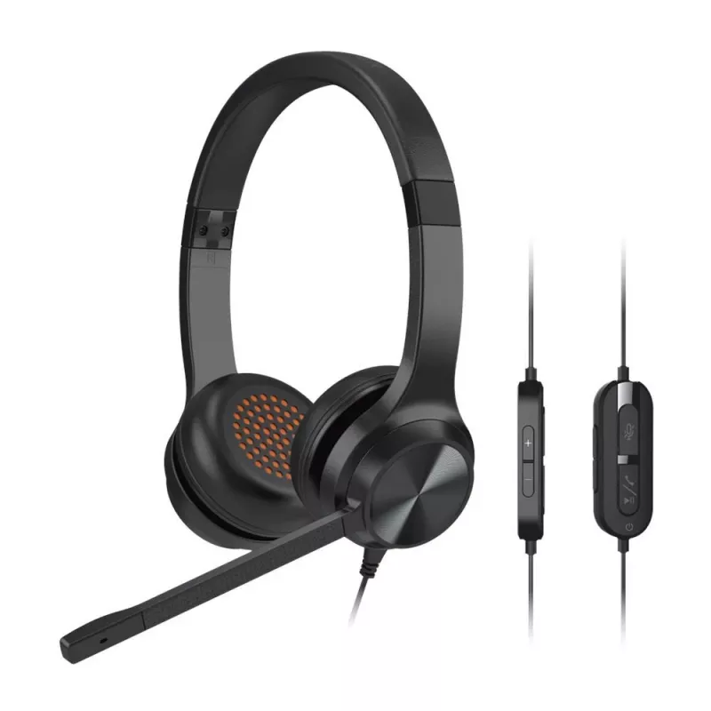 Creative 51EF0980AA000 Chat USB on-ear Headset Corded Stereo Black