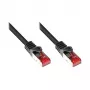 Networking Cable Alcasa 0.25m Cat. 6 S/FTP Black