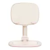 Tablet phone stand Baseus Seashell Series Pink — adjustable height, lightweight
