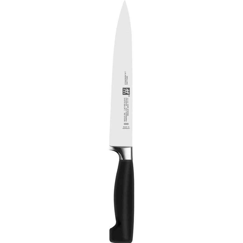 Knife/cutlery block set ZWILLING 35145-007-0 — 7-piece with chef's knife, paring knife, bread knife, kitchen shears, black block