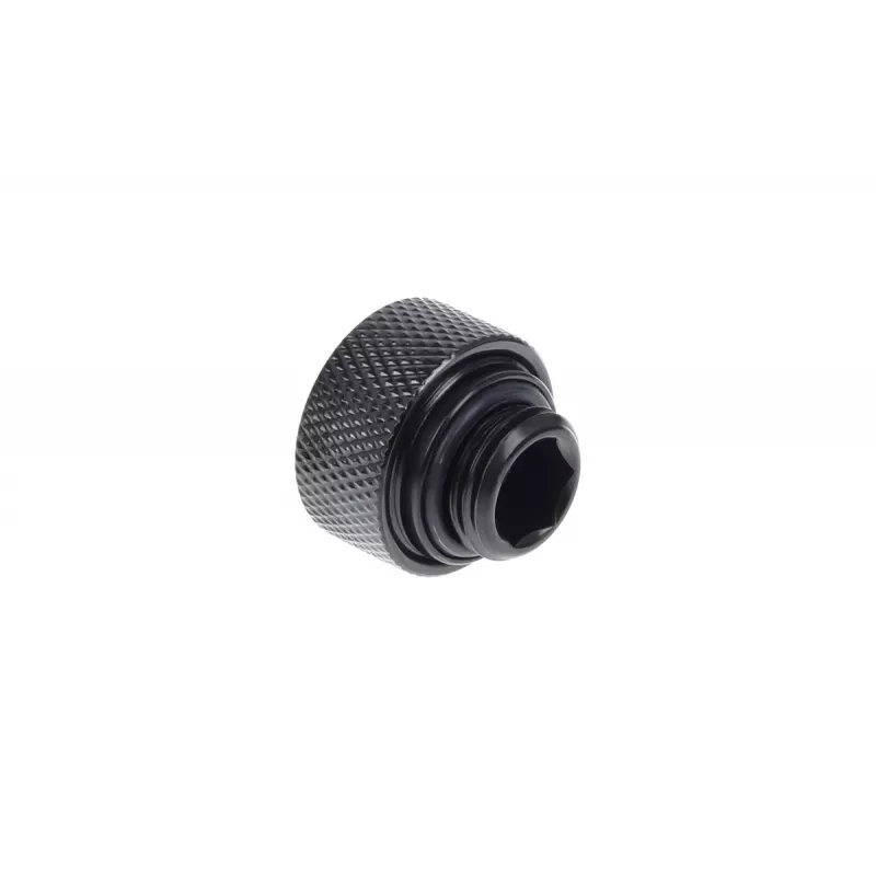 Fitting kit Alphacool 17377 — brass, black, height 16 mm, diameter 21 mm for liquid cooling