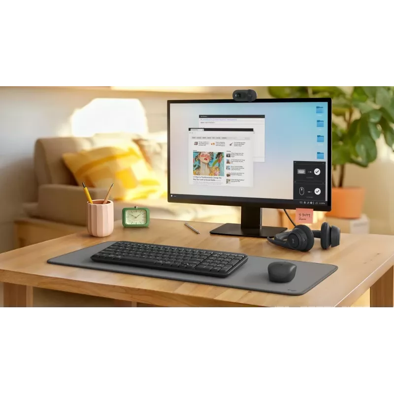 Wireless keyboard and mouse combo Logitech MK250 Compact