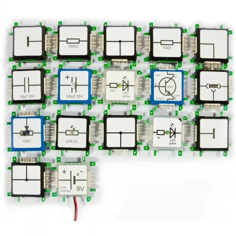 Educational Brick Set ALLNET BrickRknowledge Basic Set ALL-BRICK-0653 — educational building kit, English materials