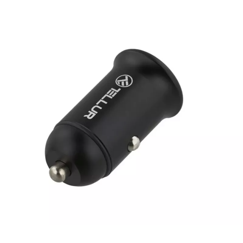 Car charger Tellur PD60W QC30W T-MLX43921 — 60W PD and 30W QC fast charging for vehicles
