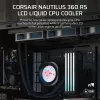 All-in-one liquid cooler Corsair Nautilus 360 RS 12 cm 2100 RPM Black
