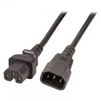 EFB Elektronik EK585.1V2. Cable Length: 1 m, Connector 1: IEC C14, Connector 2: IEC C15. Input Voltage: 250 V, Input Current: 10 A (EK585.1V2)