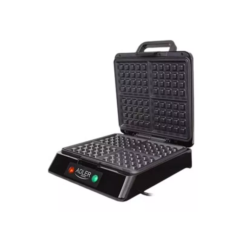 Adler AD 3036 waffle iron 4 waffle(s) Black,Grey 1500 W
