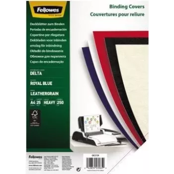 Fellowes FSC Certified - A4 (210 x 297 mm) - royal blue - 250 g/m² - 25 pc(s). binding cover (5373902)