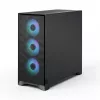 PC Case Fractal Design Pop 2 Air Black TG RGB Midi Tower — ATX/Micro‑ATX/Mini‑ITX, 3x120mm front, 1x120mm rear, 2.5 inch+3.5 inch bays