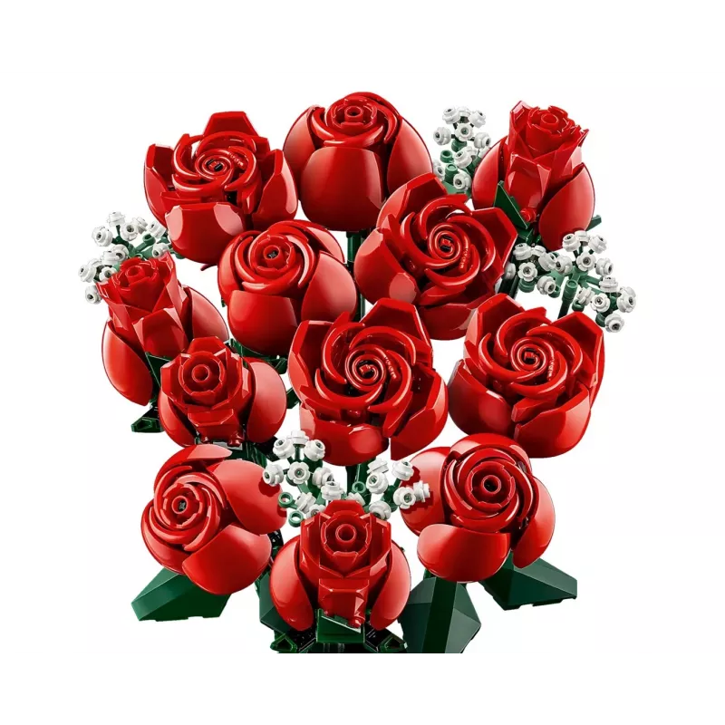 LEGO Icons Bouquet of Roses Artificial Flowers Set for Adults Botanical Collection Home Décor Accessories Valentine’s Day Treat Gifts for Women