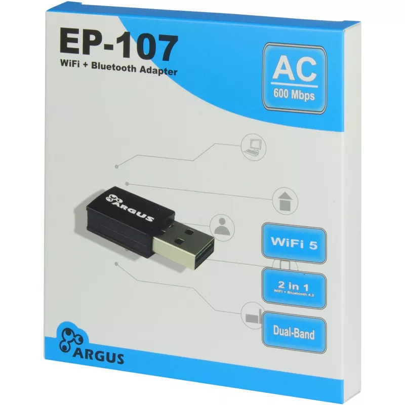 Network Card Inter-Tech 88883056 WLAN Bluetooth 600 Mbit/s