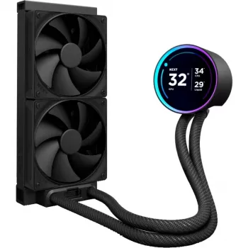 NZXT KRAKEN Elite V2 240 Liquid Cooling Display Black RL-KN24E-B2 (RL-KN24E-B2)