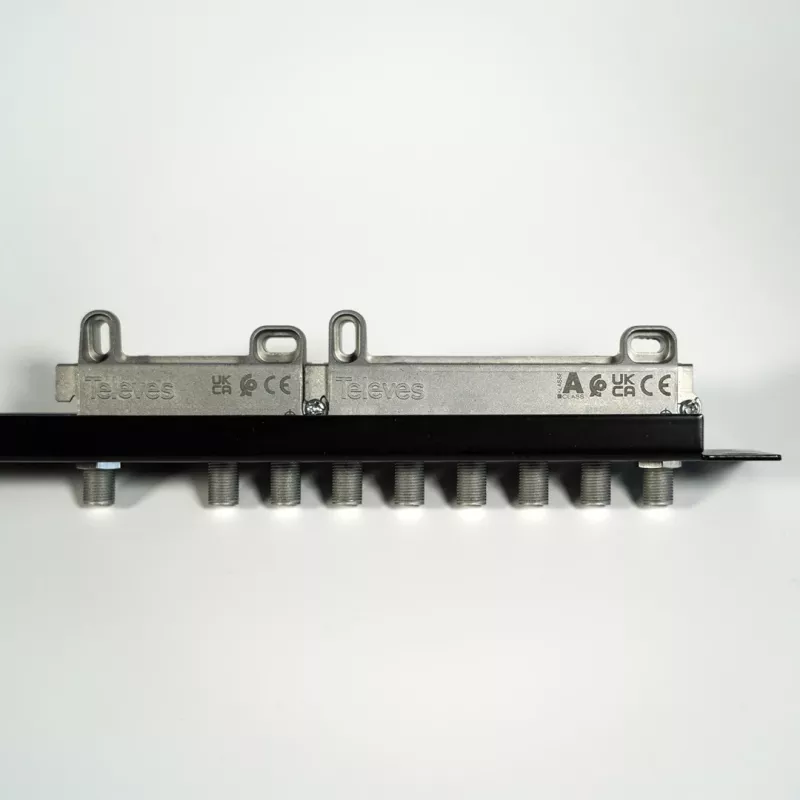 Splitter Televes 6-way VT612FZ 5–1218 MHz 12 dB