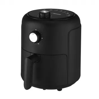 Hot air fryer ESPERANZA EKA001, 2.6 L, 1000 W, 7 programs, black, compact countertop