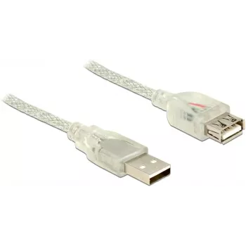 USB Cable DeLOCK 83884 USB 2.0 3m Transparent