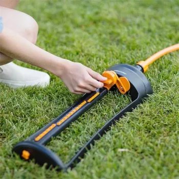 Fiskars 1023661 water sprinkler Metal Black, Orange