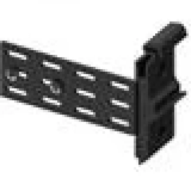 Teltonika PR5MEC23 DIN Rail Mounting Kit – Black ABS & Steel Adapter