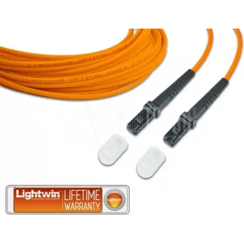 Lightwin High Quality Duplex LWL Patch Cable, MM OM2, MTRJ - MTRJ LWL Patch Cable (LDP-50 MTRJ-MTRJ 3.0)