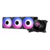 All-in-one liquid cooler MSI MPG CORELIQUID P13 — 120 mm fans, 3-fan radiator, LGA 1851 support, black