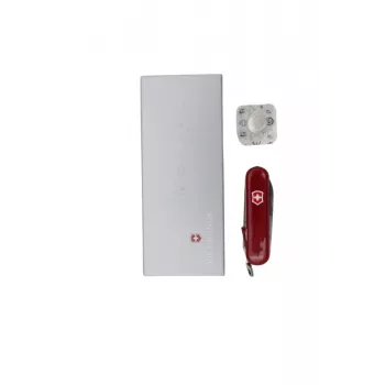 Pocket knife keychain Victorinox Signature Lite red with LED light, model 0.6226