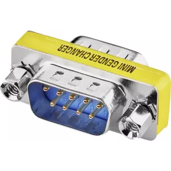 Renkforce SP-8821968 Cable Interface/Gender Adapter D-Sub Silver - Yellow (SP-8821968)