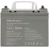 Sealed AGM UPS Battery QOLTEC 53084 12V 36Ah LongLife