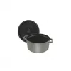 Cocotte Staub 20 cm Grey Cast Iron