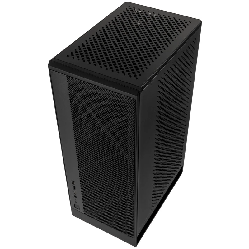 SilverStone ALTA G1M - microATX Tower - micro ATX - no power supply (SFX12V/SFX-L12V) - Black - USB/Audio
