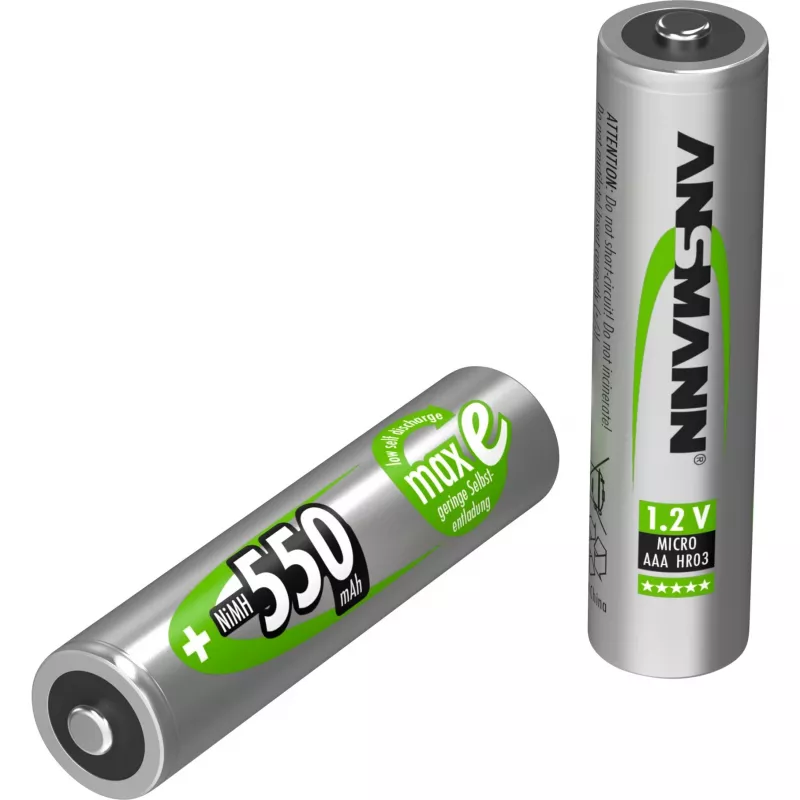 Battery Ansmann Blister 4 X Accu AAA 550 mAh