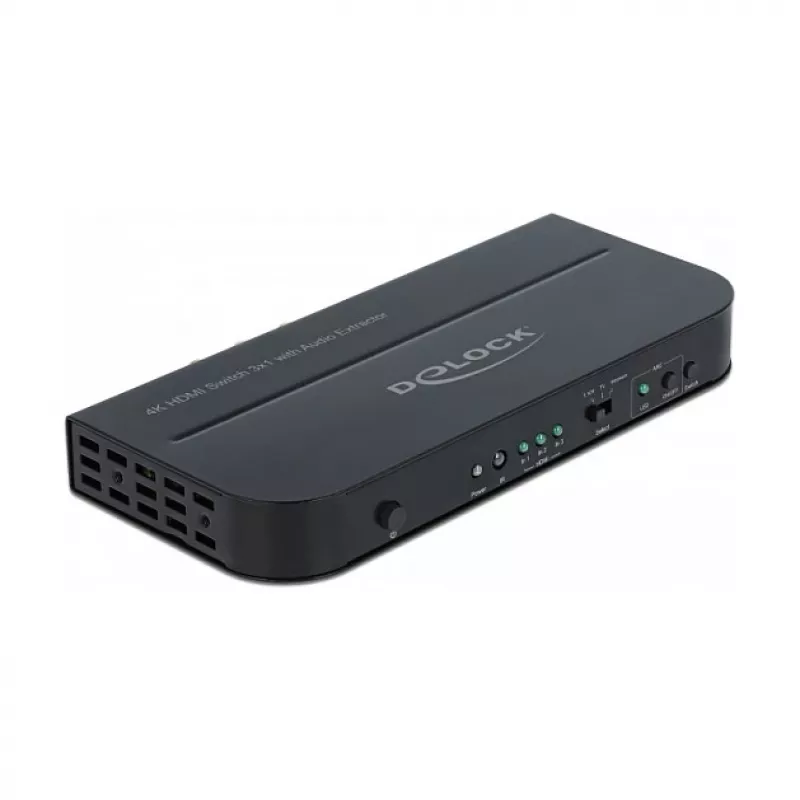 HDMI Switch DeLOCK 3 x HDMI in to 1 x HDMI out 4K 60 Hz