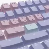 Keycap set Ducky Macaron PBT Doubleshot 133-key for mechanical keyboards, Ducky DCA132-USMACOEPD1