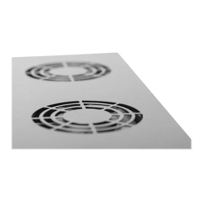 Vented blank panel Digitus DN-19 FAN-4-HO-SW