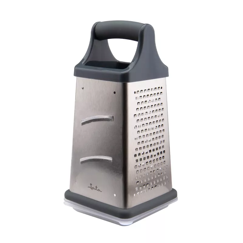 Manual food grater Jata HRAL3248 - 4-sided grater with container