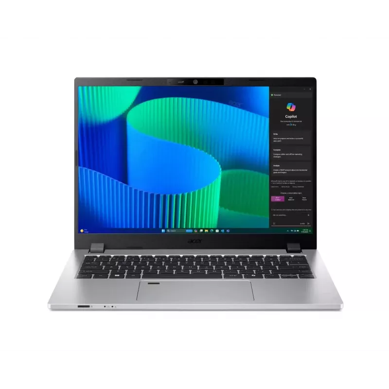 Laptop Acer TravelMate P2 TMP214-56-TCO-54AL 14 inch Intel Core 5 120U 16GB 512GB Intel Graphics Windows 11 Pro