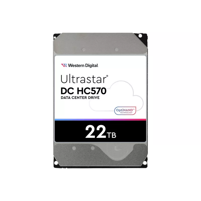 3.5 inch SAS HDD Western Digital Ultrastar DH HC570 22 TB, 12 Gbit/s, 7200 RPM, 512 MB cache