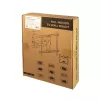 LogiLink BP0114 TV wall mount, full-motion (tilt/swivel), 37-80 inch (94-203 cm), VESA up to 600x400, Black