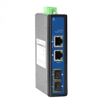 PoE Switch 2-Port 1000M with 2 SFP Ports 1000M