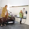 Qoltec Mobile EV Car Charger Adjustable 2in1 Type2 | 11kW | CEE 5 PIN | LCD | 3 phases | Portable | Wallbox | 5m