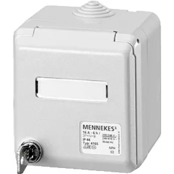 MENNEKES Elektrotechnik GmbH & Co. KG Wall Box 4165 16A5P 6H400V Cepex IP44 (4165)